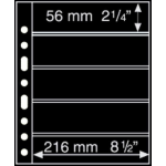 Лист Grande 5S (черный), на 10 ячеек. Leuchtturm