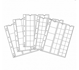 Лист для монет Optima, EURO-Set. Leuchtturm