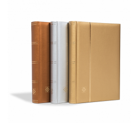 Альбом для марок Comfort «Metallic Edition» DIN A4, на 64 черные страницы. (Цвет: Золото) Leuchtturm