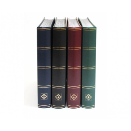 Альбом для марок Comfort DIN A4, на 64 черные страницы. (Цвет: Синий) Leuchtturm