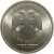 1 рубль 2009 магнитная. СПМД  UNC