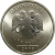 1 рубль 2009 магнитная. СПМД  UNC
