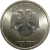 1 рубль 2010 СПМД  UNC