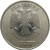 2 рубля 2010 ММД  AU