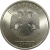 5 рублей 2009 магнитная. СПМД  UNC