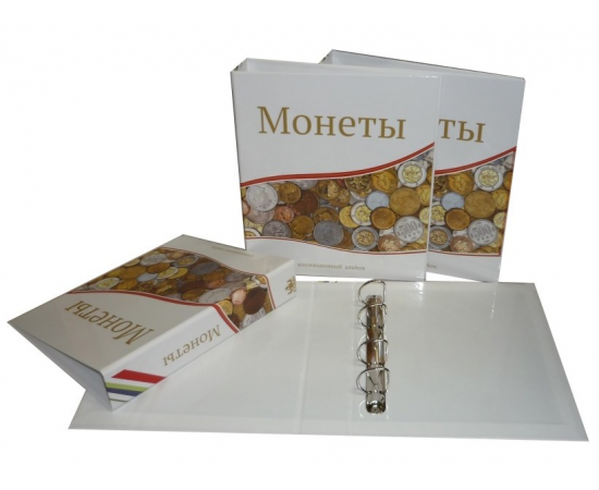 Альбом без листов для монет. СомС.