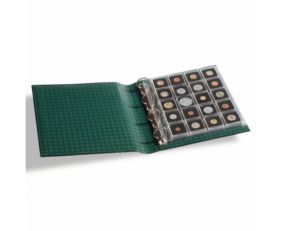 Лист для монет Grande ENCAP QUADRUM Mini. Leuchtturm