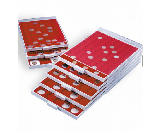 Кассета для монет MB 30/37, на 30 ячеек. Leuchtturm