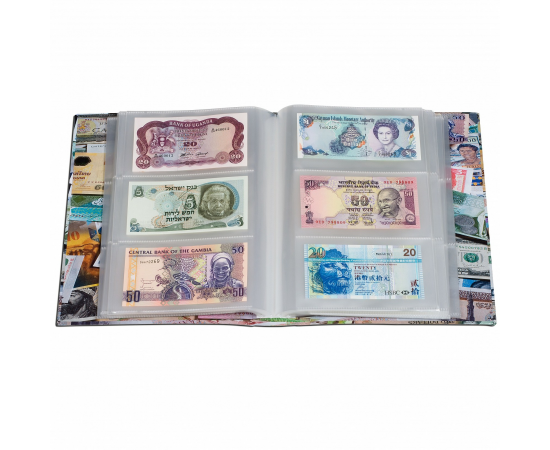 Альбом BILLS на 300 банкнот. Leuchtturm