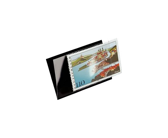 Клеммташи для марок черные 217х48 мм. Leuchtturm.