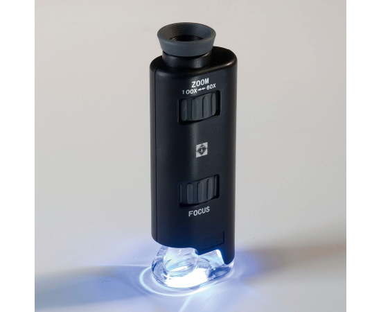 Микроскоп карманный PM 2. Leuchtturm, #313090