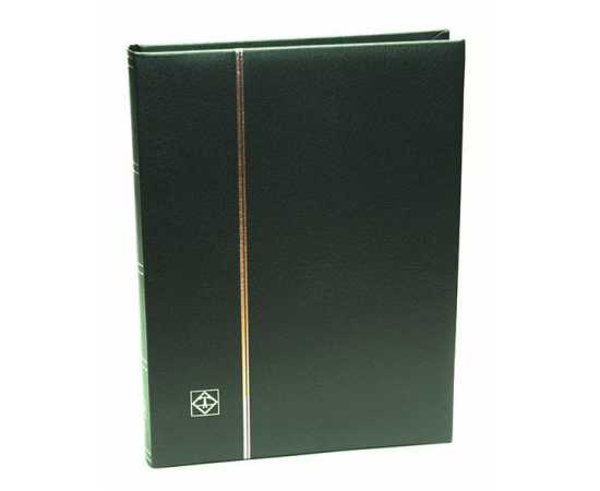 Альбом для марок Premium, DIN A4, на 32 страницы (черные), в футляре. Leuchtturm
