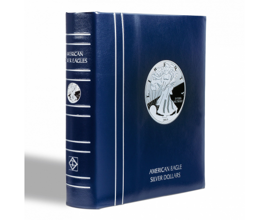 Альбом CL EAGLE SET на 36 серебряных долларов США 1986-2021 годов. Leuchtturm