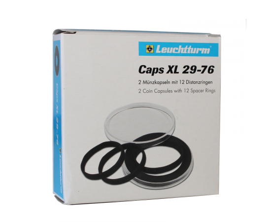 Капсула Caps XL для монет - 29-76 мм. Leuchtturm, #347615