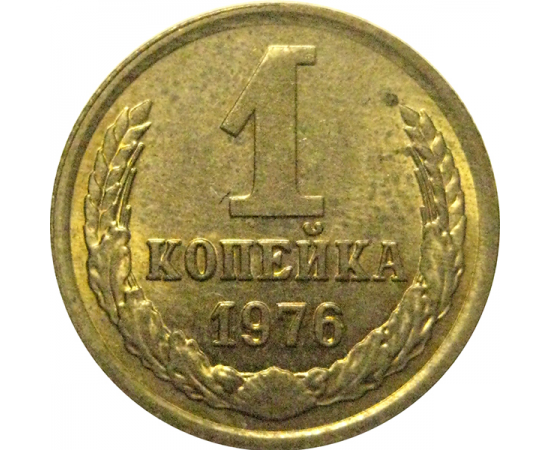 СССР 1 копейка 1976  XF