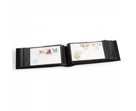 Альбом FDC2SETG для открыток, с листами, в футляре. Leuchtturm, #323814