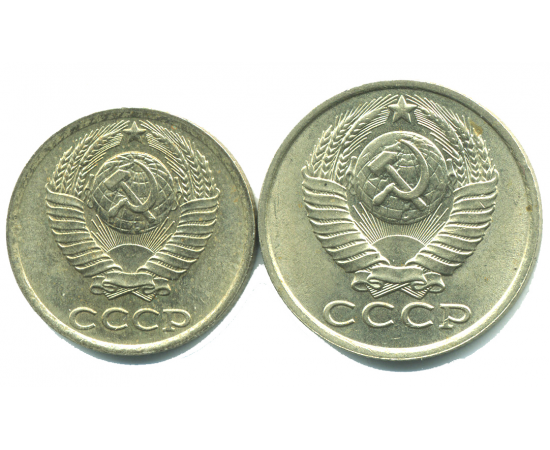 Набор монет СССР (2 шт): 1982-1983.