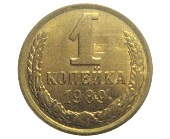 СССР 1 копейка 1989 AU