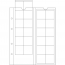 Лист для монет Optima 34, на 24 ячейки. Leuchtturm