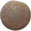 Россия 5 копеек 1766  ЕМ  VF